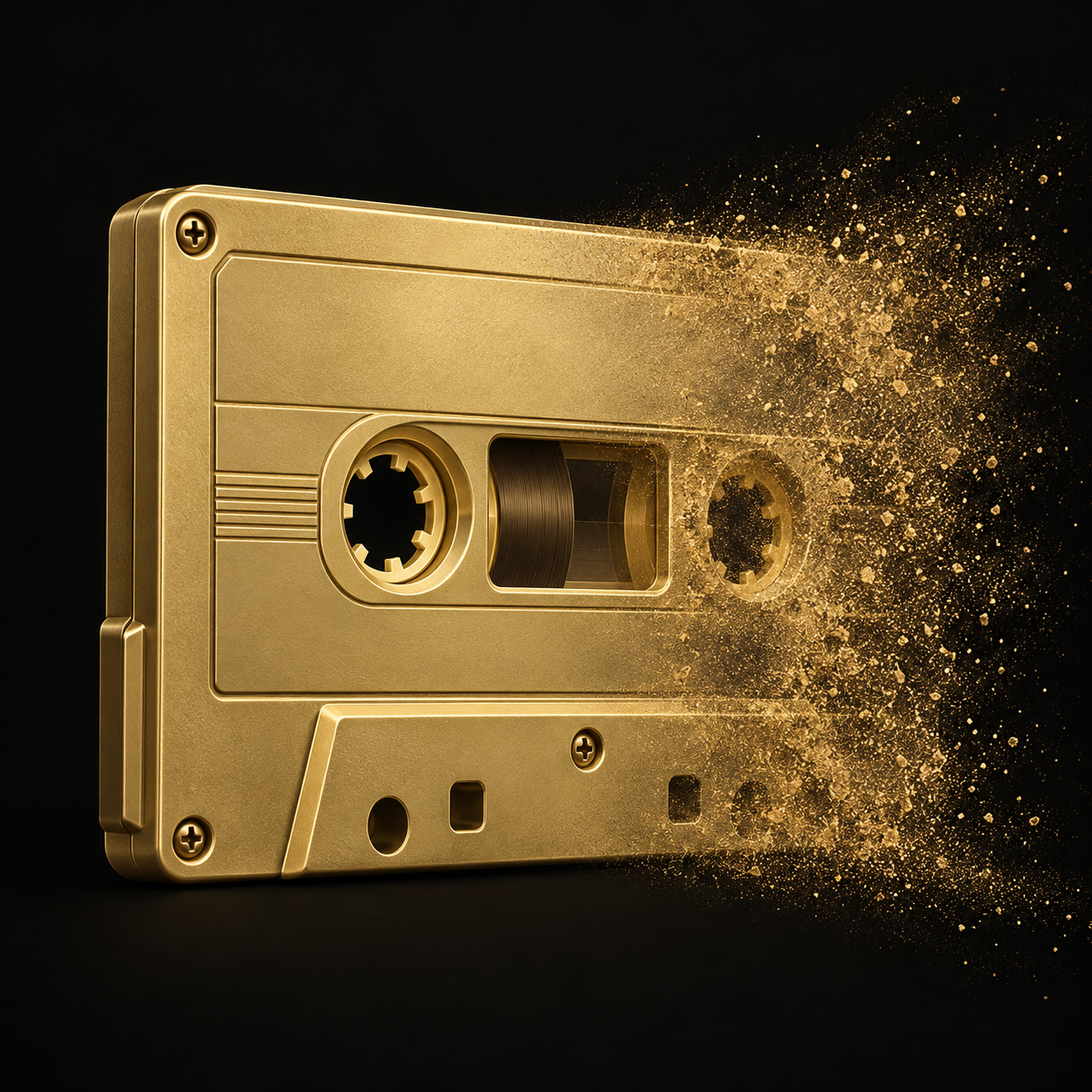 Gold cassette